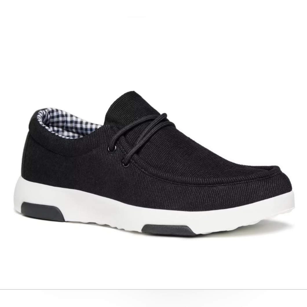 Orthocomfoot Men's Casual Slip-On Boat Shoes, Size 10